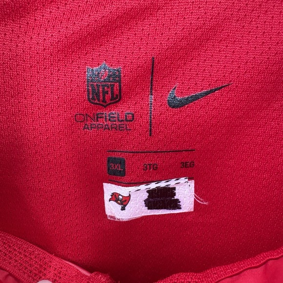 Tampa Bay Buccaneers Jacket Men 3XL‎ Full Zip On Field Staff Issue Nike Core X - Picture 3 of 8